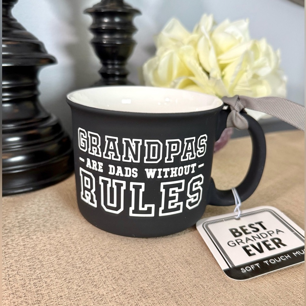 NWT GRANDPAS ARE DADS WITHOUT RULES Ceramic Mug